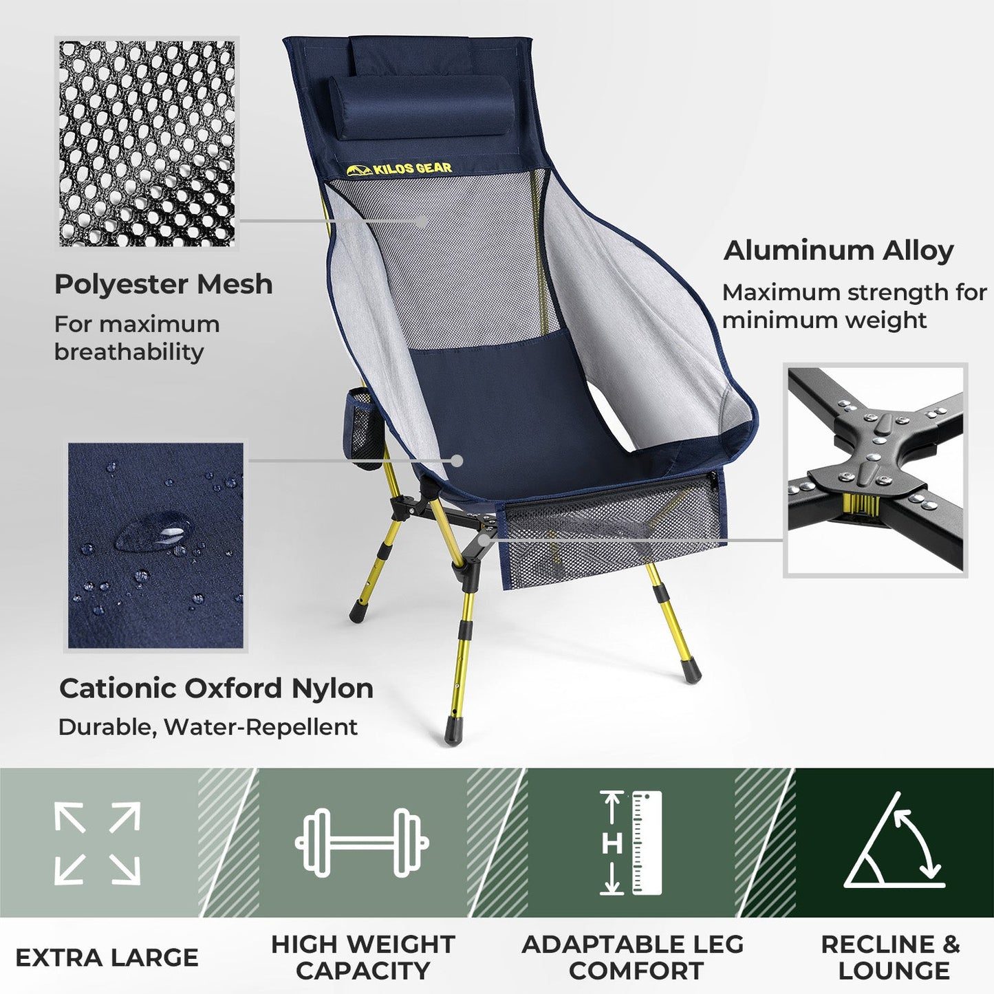 PeakComfort™ Camping Chair